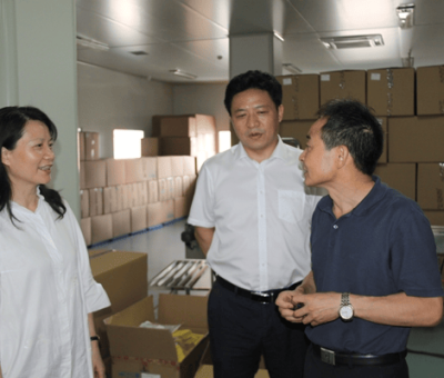 江西省商務(wù)廳副廳長(zhǎng)劉翠蘭蒞臨仙客來公司視察