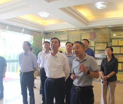 江西省人大常委會委員、省人大監(jiān)察司法委副主任委員何剛一行蒞臨仙客來調(diào)研知識產(chǎn)權(quán)創(chuàng)建工作