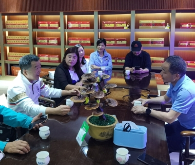 臺灣同鄉(xiāng)會和農(nóng)協(xié)蒞臨仙客來等地考察